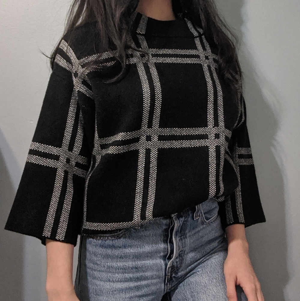 Black Knit Sweater